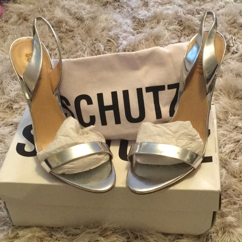 Schultz Metallic Sandals